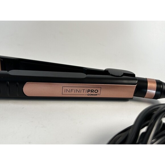 Conair Infiniti PRO 1" Titanium Ceramic Flat Iron Straightener Rose Gold - Picture 2 of 4